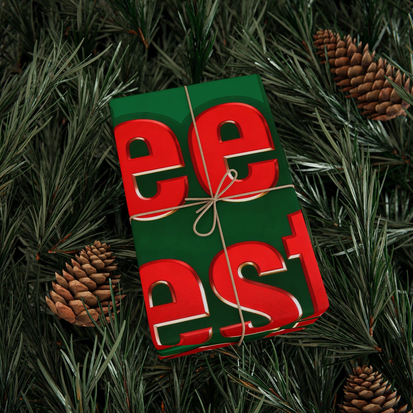 Hanukkah Wrapping Paper - Festive Gift Wrap | Loom Noir