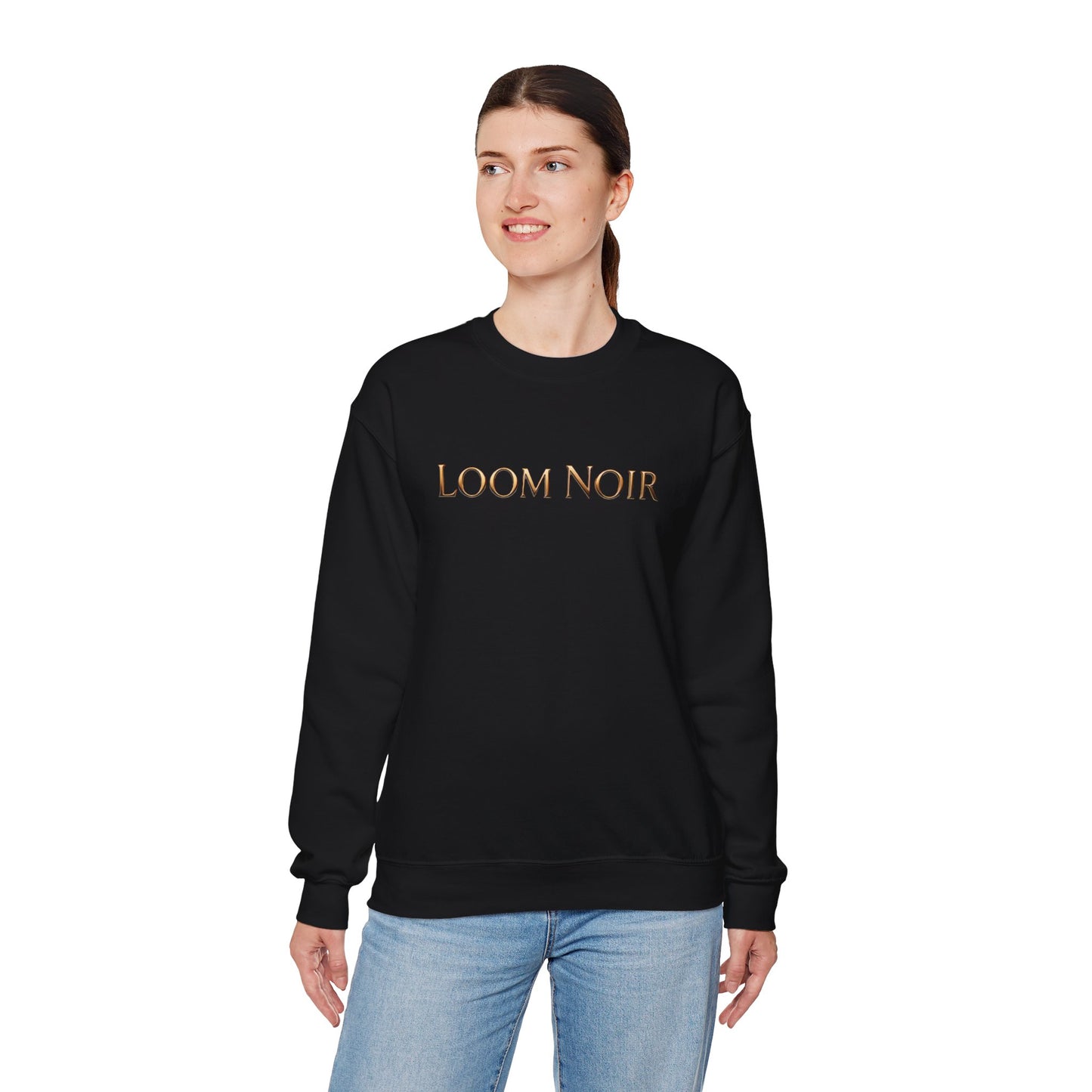 Loom Noir Crewneck Sweatshirt - Premium Streetwear | Loom Noir