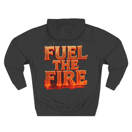 Cozy Three-Panel Fleece Hoodie - Premium Streetwear | Loom Noir