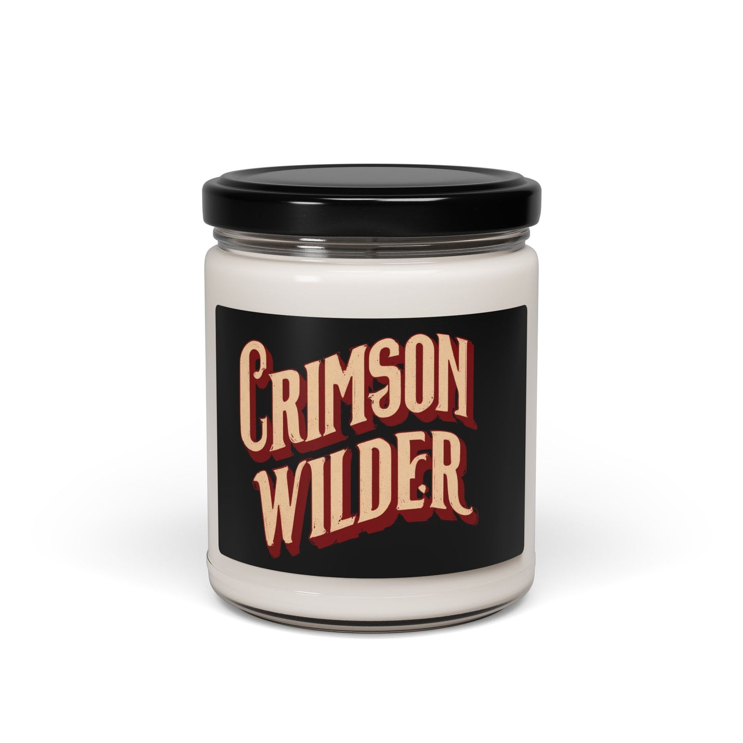 🕯️ Crimson Wilder Scented Candle – Premium Soy Wax | Luxury Mood Candle by Loom Noir