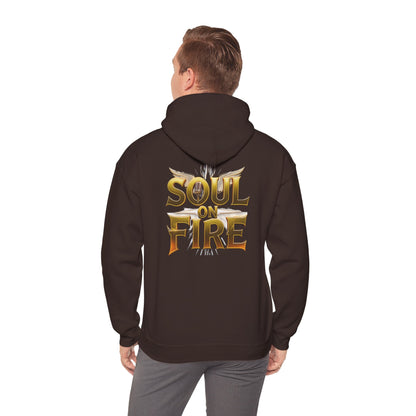 Soul on Fire Hooded Sweatshirt - Loom Noir Streetwear | Loom Noir