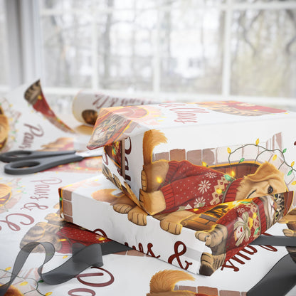 Holiday Gift Wrap - Festive Christmas Wrapping Paper | Loom Noir