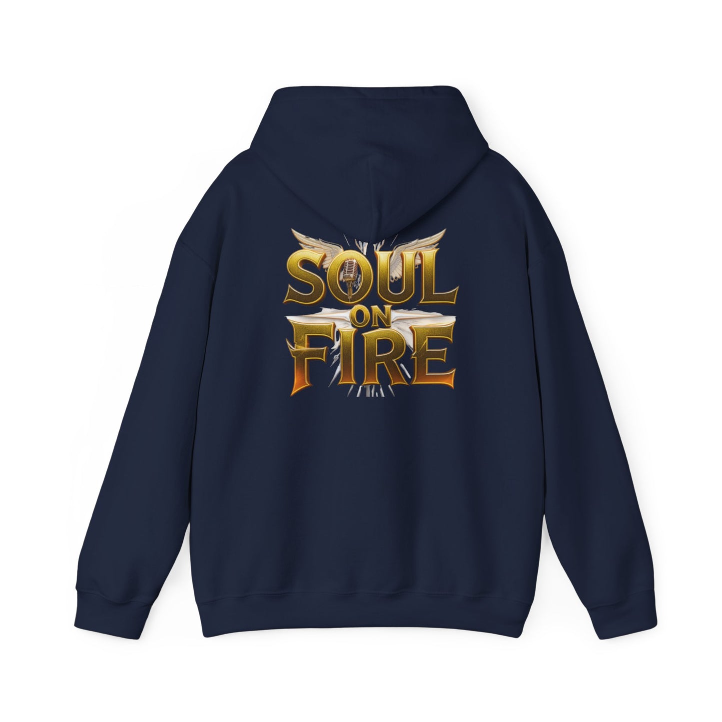 Soul on Fire Hooded Sweatshirt - Loom Noir Streetwear | Loom Noir