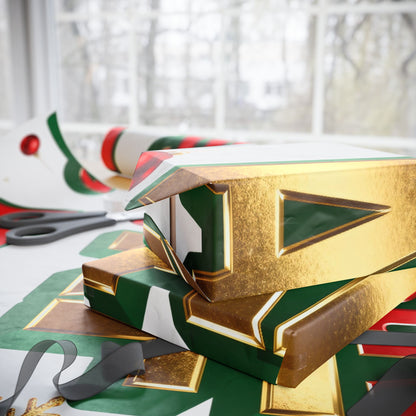 Hanukkah Wrapping Paper - Festive Gift Wrap | Loom Noir