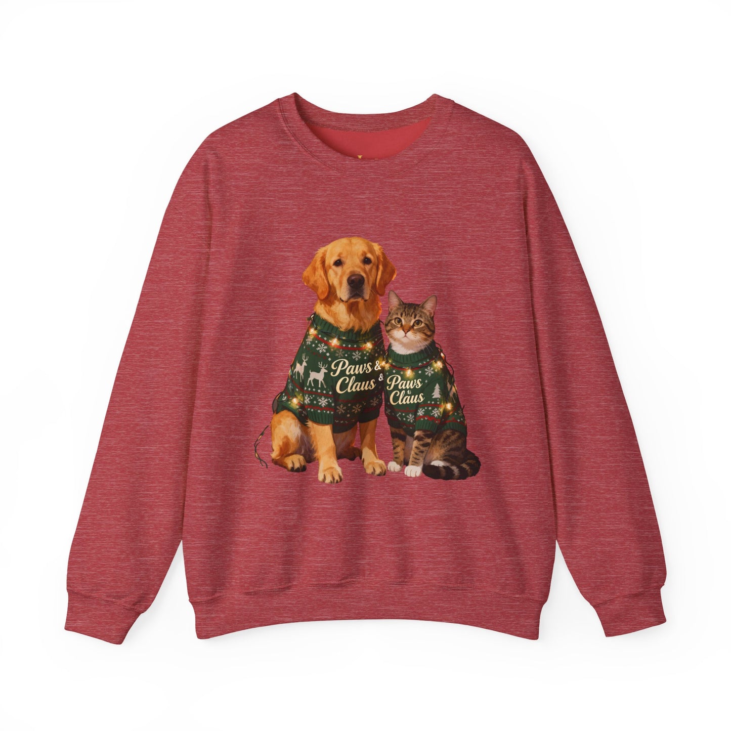 Pet Christmas Sweatshirt - Festive Holiday Crewneck for Pet Lovers | Loom Noir