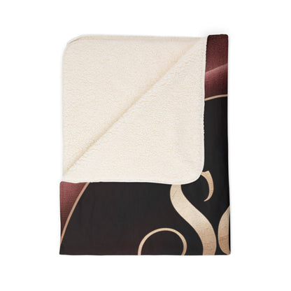 Soul Under the Snow Sherpa Blanket | Holiday Music-Themed Throw