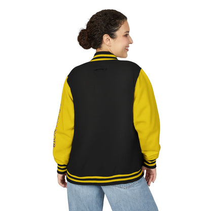 Loom Noir Letterman Jacket - Premium Streetwear Varsity