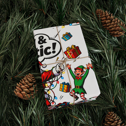 Holiday Gift Wrap - Festive Christmas Wrapping Paper | Loom Noir