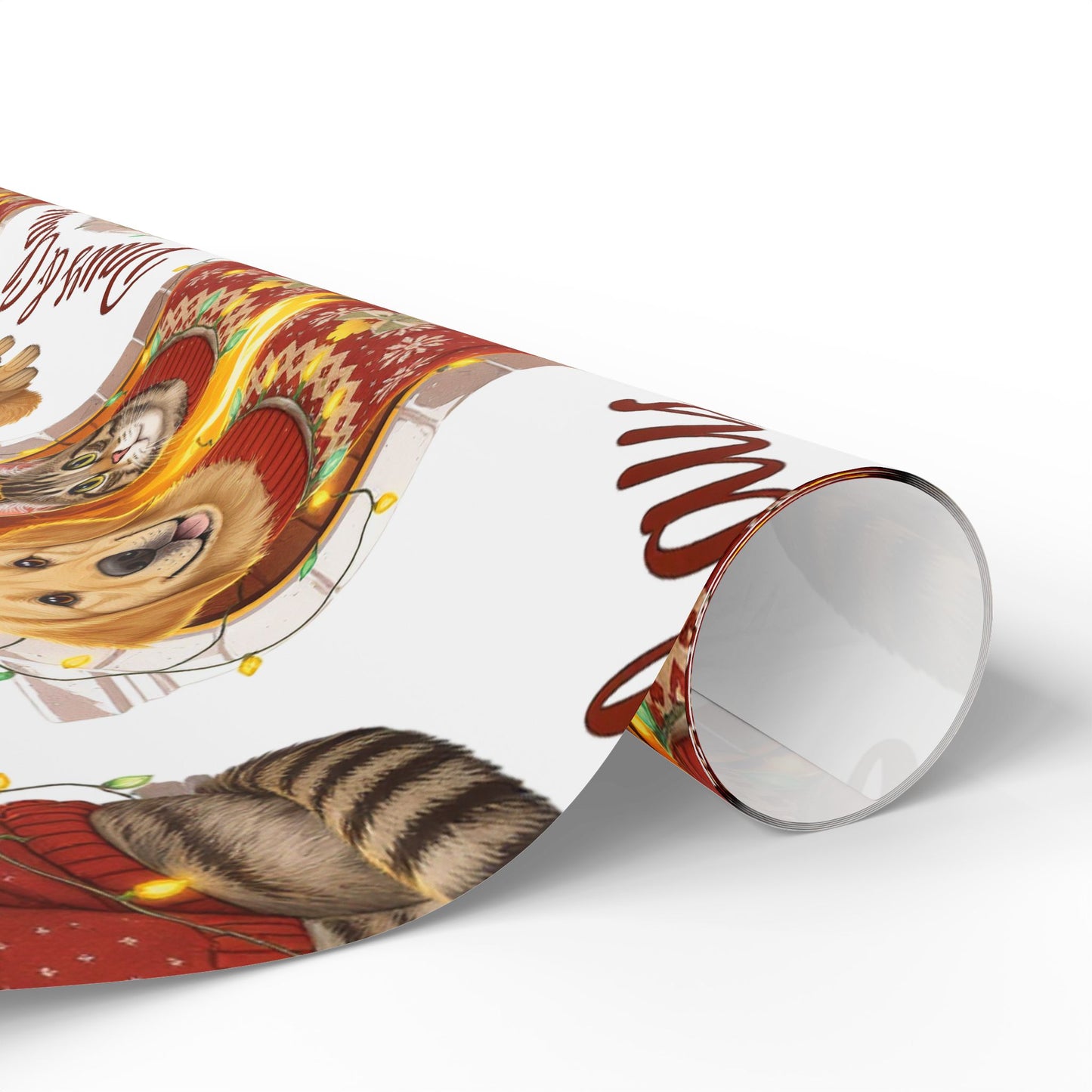 Holiday Gift Wrap - Festive Christmas Wrapping Paper | Loom Noir