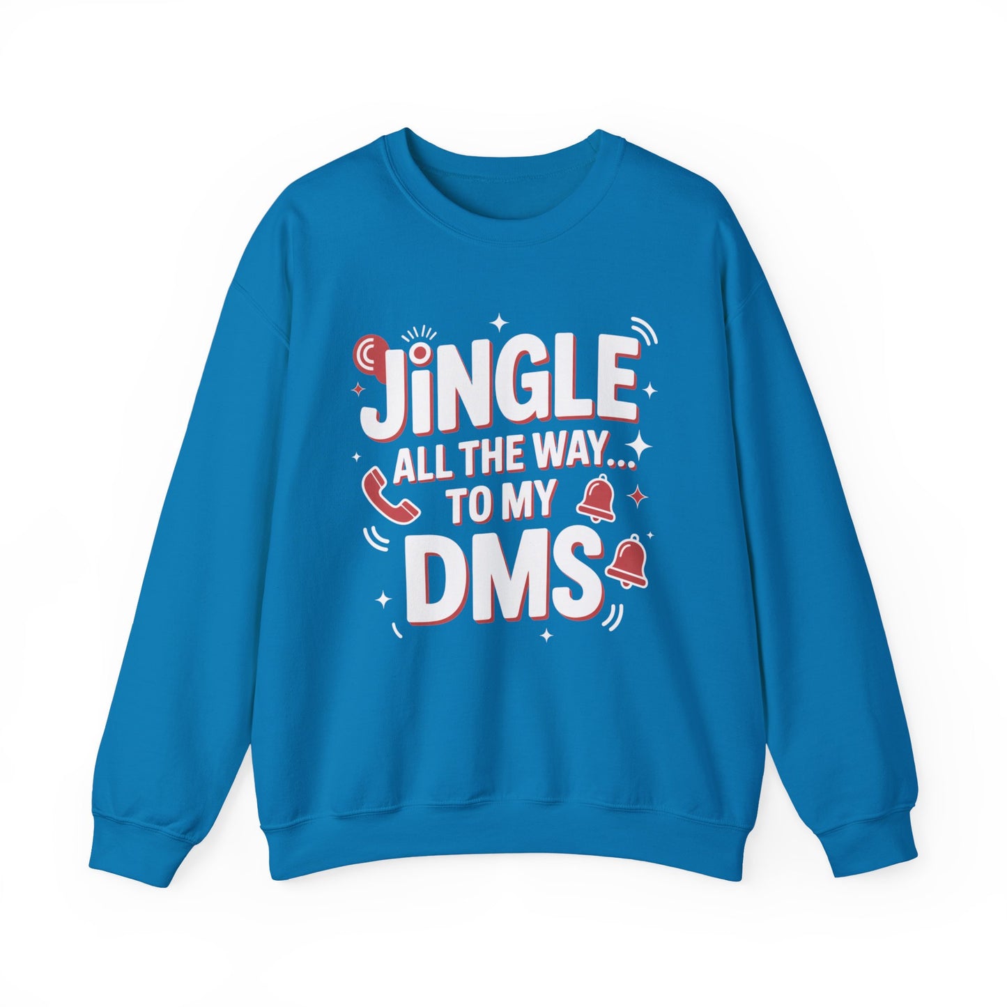 Jingle All the Way Sweatshirt - Festive Christmas Crewneck | Loom Noir