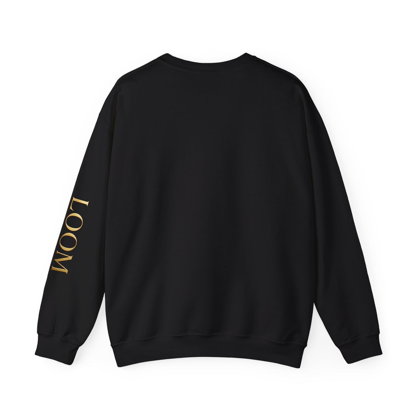 Frosty Flow Sweatshirt - Unisex Snowman Crewneck | Loom Noir