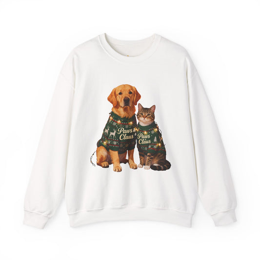 Pet Christmas Sweatshirt - Festive Holiday Crewneck for Pet Lovers | Loom Noir