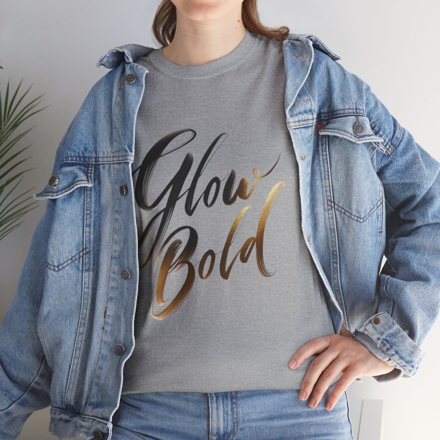 💡 Glow Bold T-Shirt – Confidence in Motion | Premium Unisex Street Tee