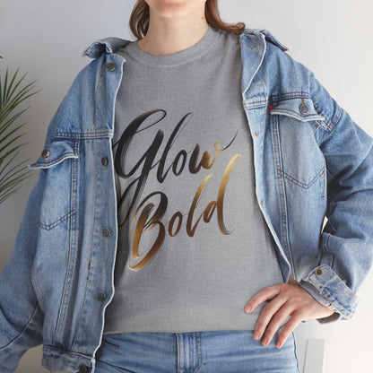 💡 Glow Bold T-Shirt – Confidence in Motion | Premium Unisex Street Tee