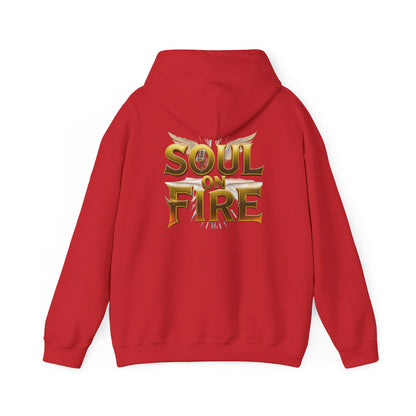 Soul on Fire Hooded Sweatshirt - Loom Noir Streetwear | Loom Noir
