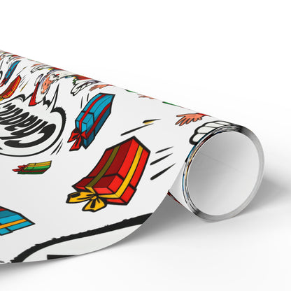 Holiday Gift Wrap - Festive Christmas Wrapping Paper | Loom Noir