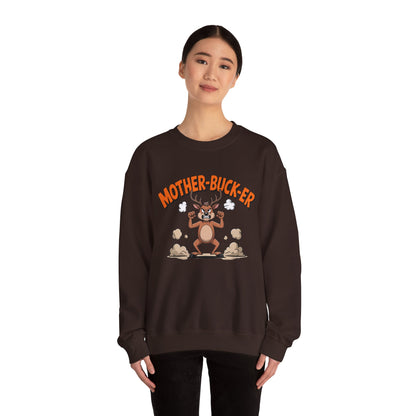 Funny Mother-Bucker Sweatshirt - Hilarious Christmas Crewneck | Loom Noir