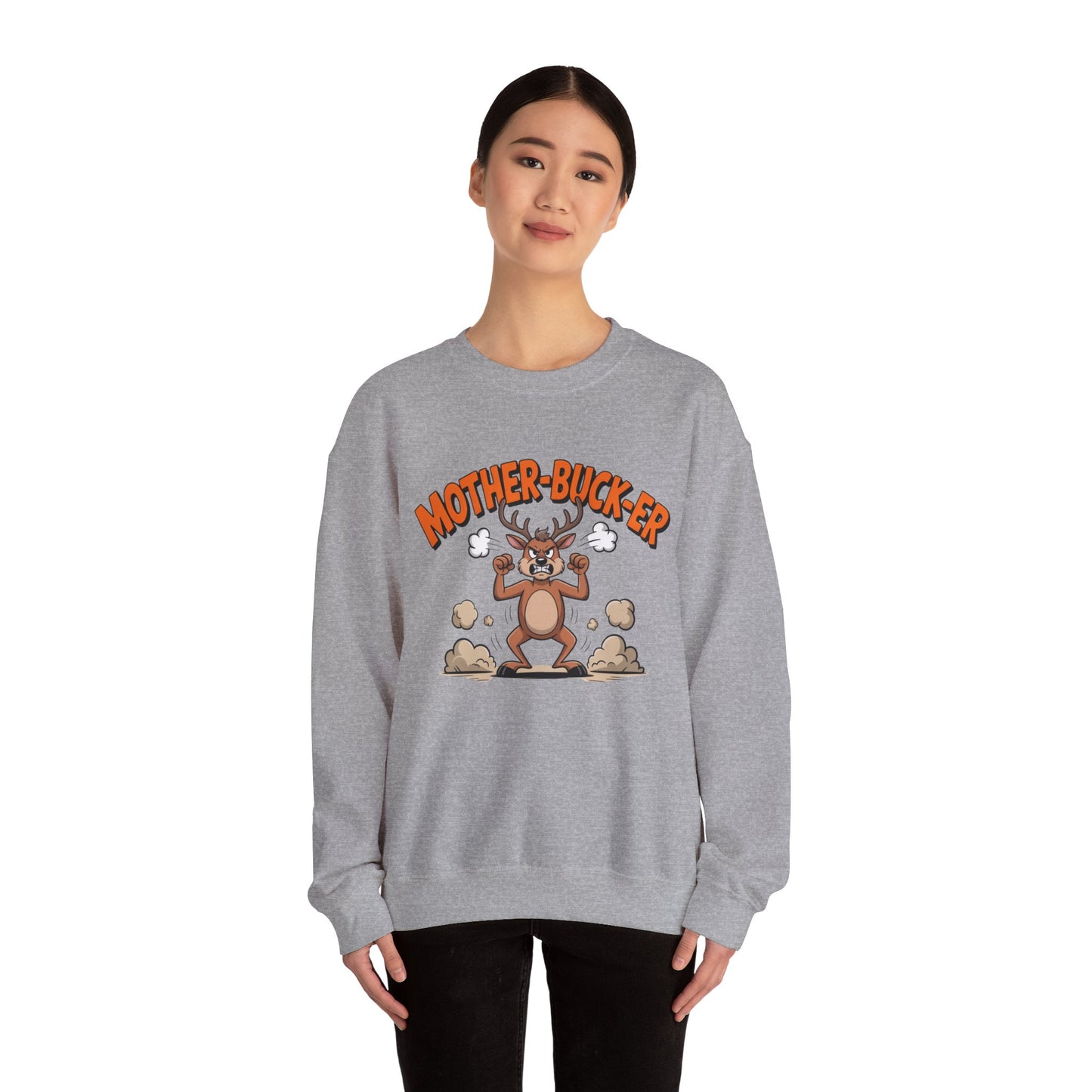 Funny Mother-Bucker Sweatshirt - Hilarious Christmas Crewneck | Loom Noir