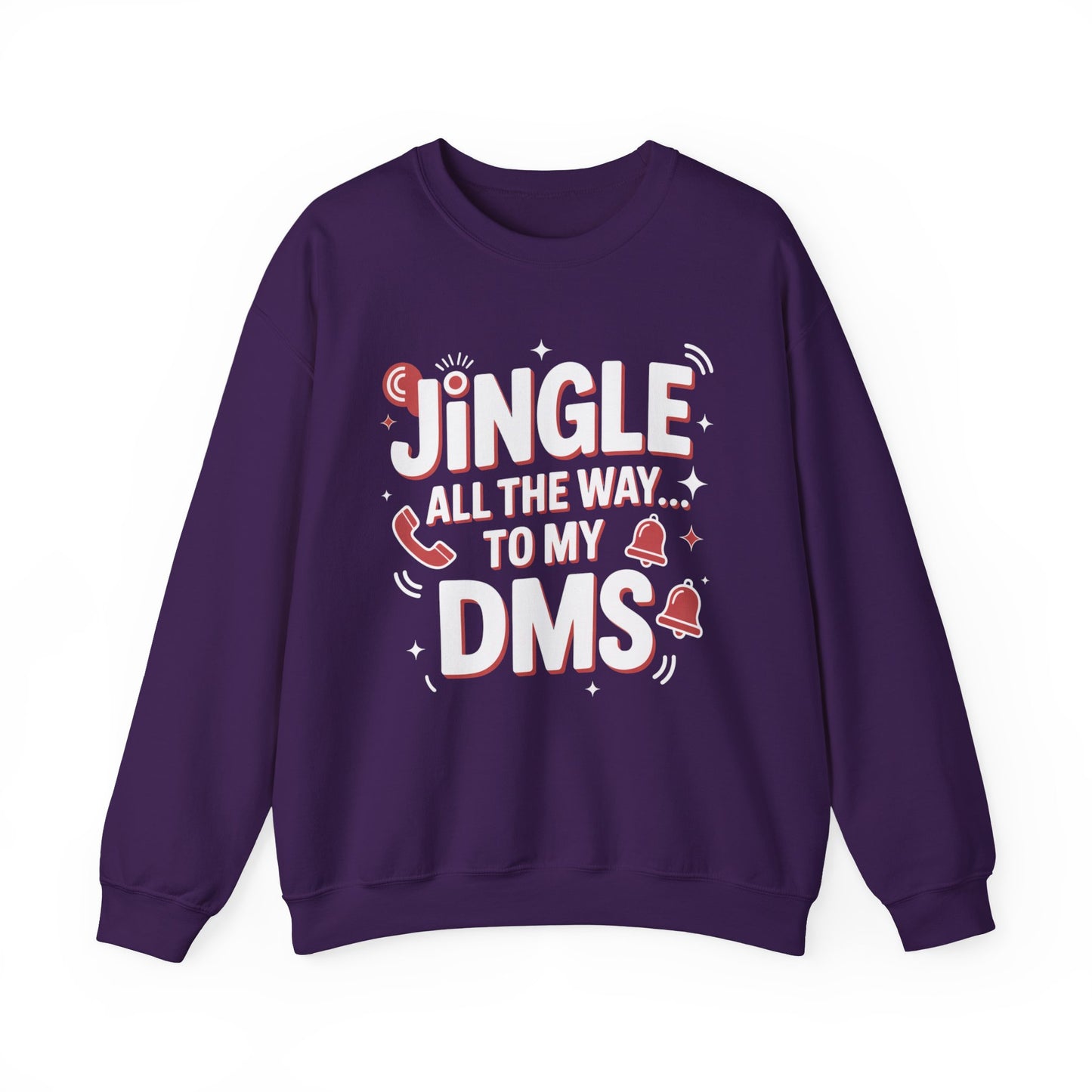 Jingle All the Way Sweatshirt - Festive Christmas Crewneck | Loom Noir