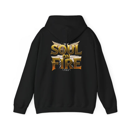 Soul on Fire Hooded Sweatshirt - Loom Noir Streetwear | Loom Noir