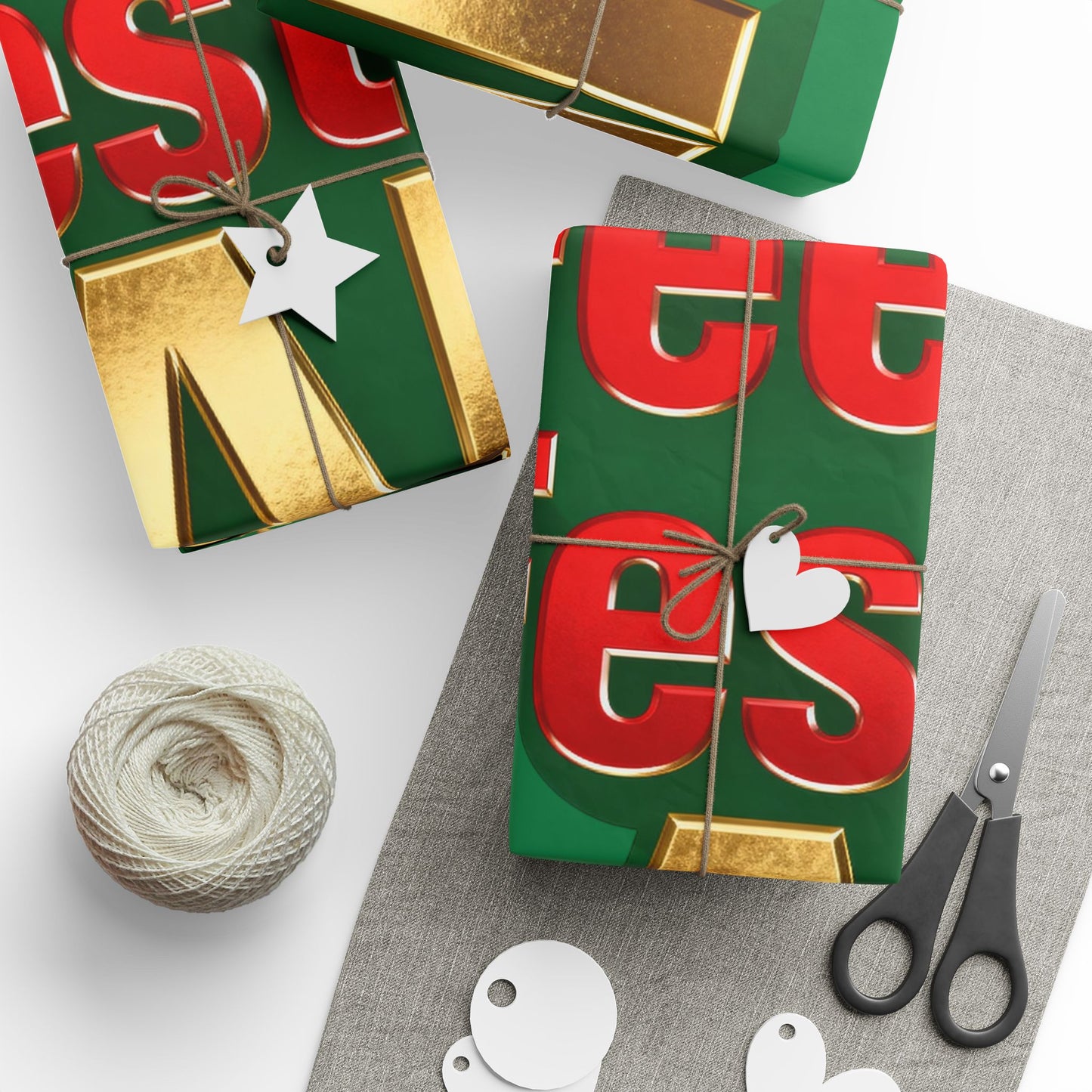 Hanukkah Wrapping Paper - Festive Gift Wrap | Loom Noir