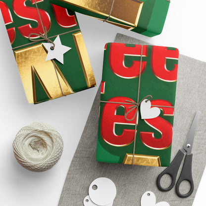 Hanukkah Wrapping Paper - Festive Gift Wrap | Loom Noir