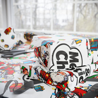 Holiday Gift Wrap - Festive Christmas Wrapping Paper | Loom Noir