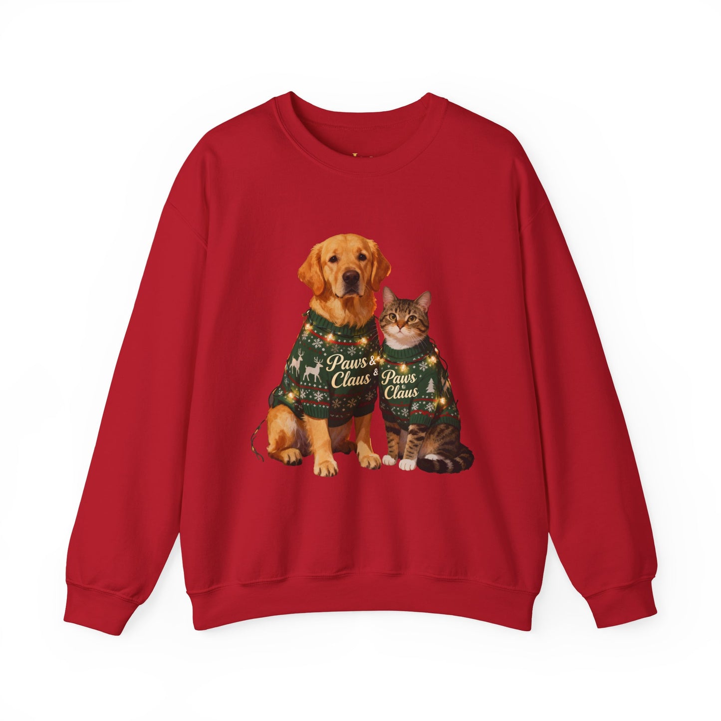 Pet Christmas Sweatshirt - Festive Holiday Crewneck for Pet Lovers | Loom Noir
