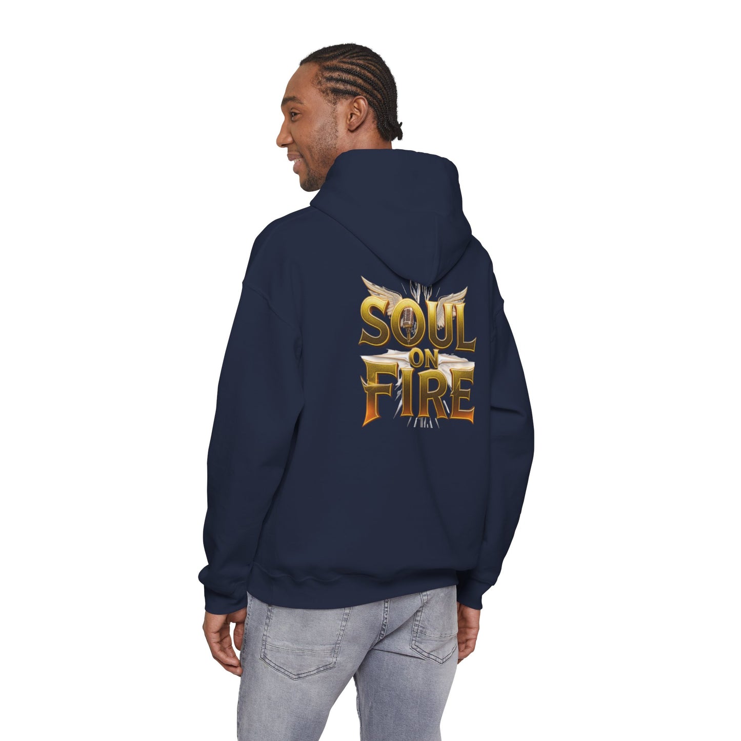 Soul on Fire Hooded Sweatshirt - Loom Noir Streetwear | Loom Noir
