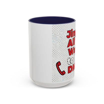Jingle All the Way to My DMs Mug - Funny Christmas Coffee Mug 11/15oz | Loom Noir
