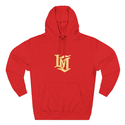Gold Script LM Hoodie - Vintage Athletic Streetwear | Loom Noir