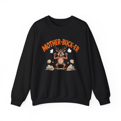Funny Mother-Bucker Sweatshirt - Hilarious Christmas Crewneck | Loom Noir