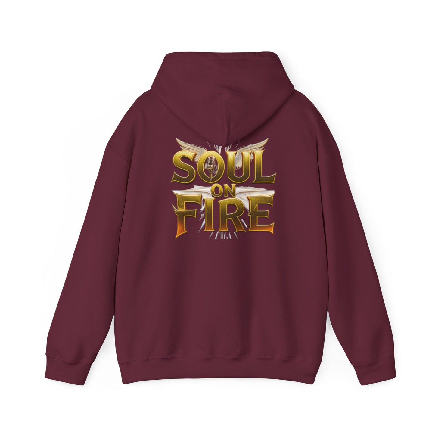 Soul on Fire Hooded Sweatshirt - Loom Noir Streetwear | Loom Noir